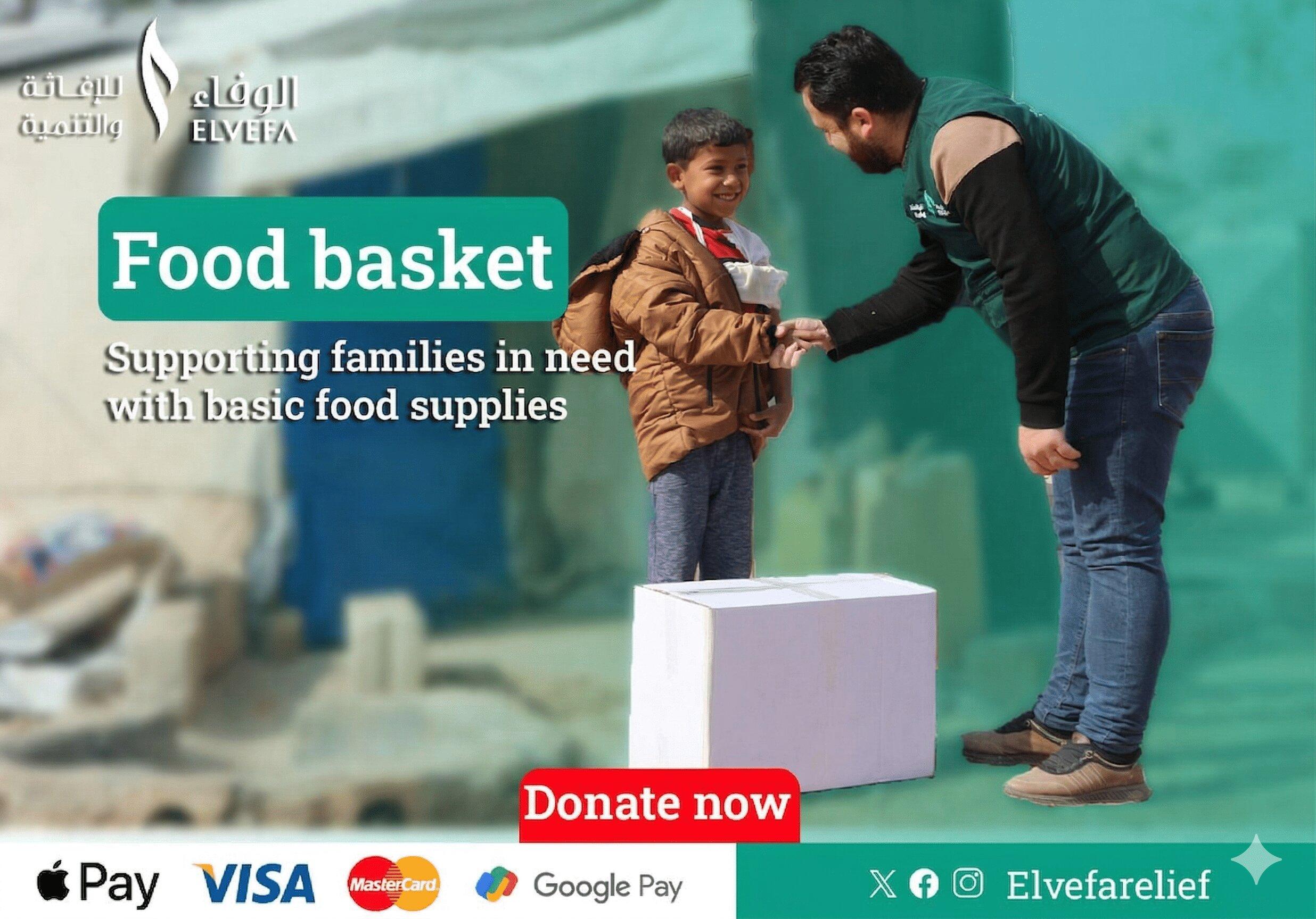 Food Basket for Families in Need