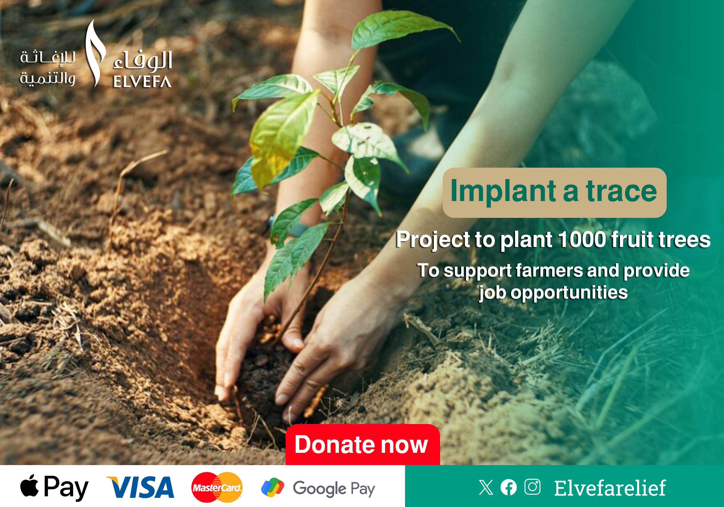 Agricultural Support – 1000 Trees Project