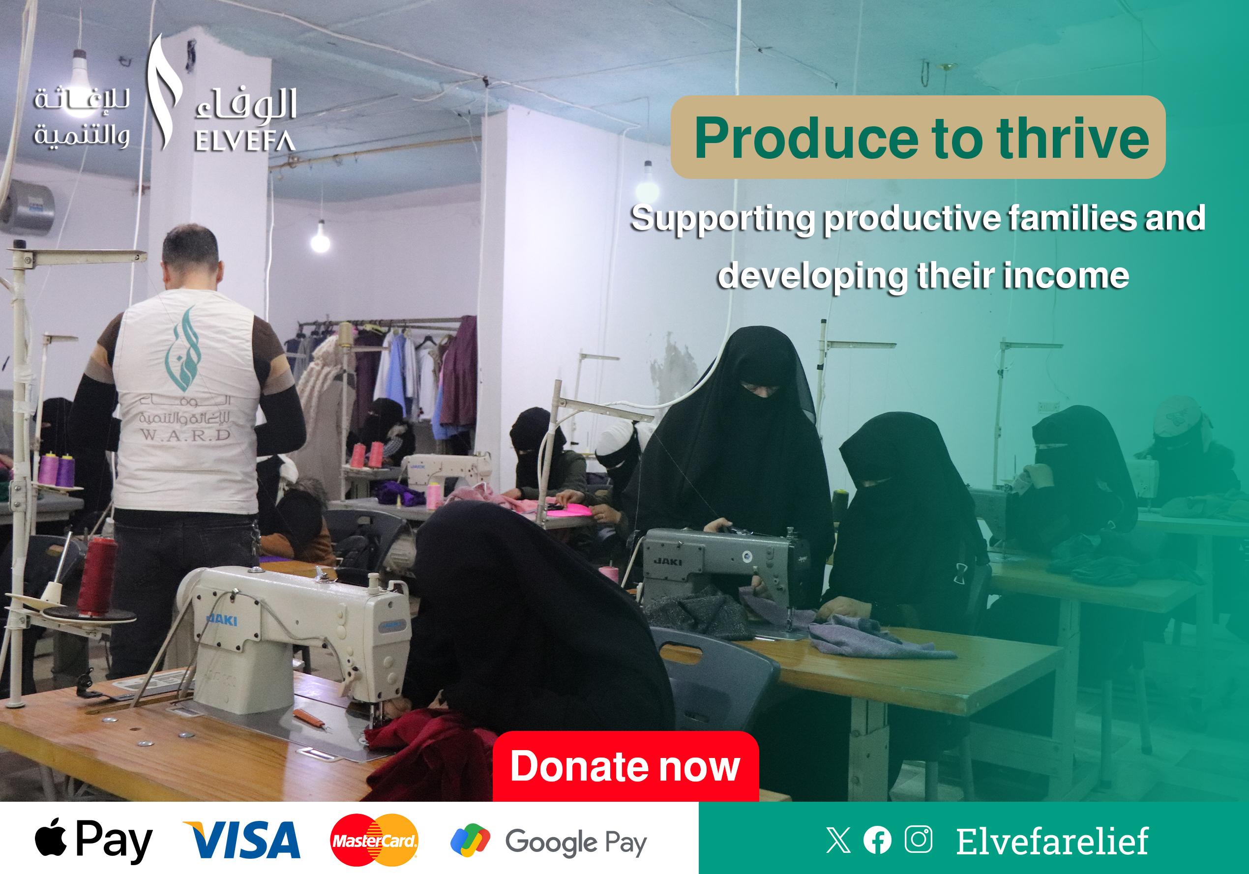 Productive Families Support Project – Supporting Vulnerable Families with Dignity