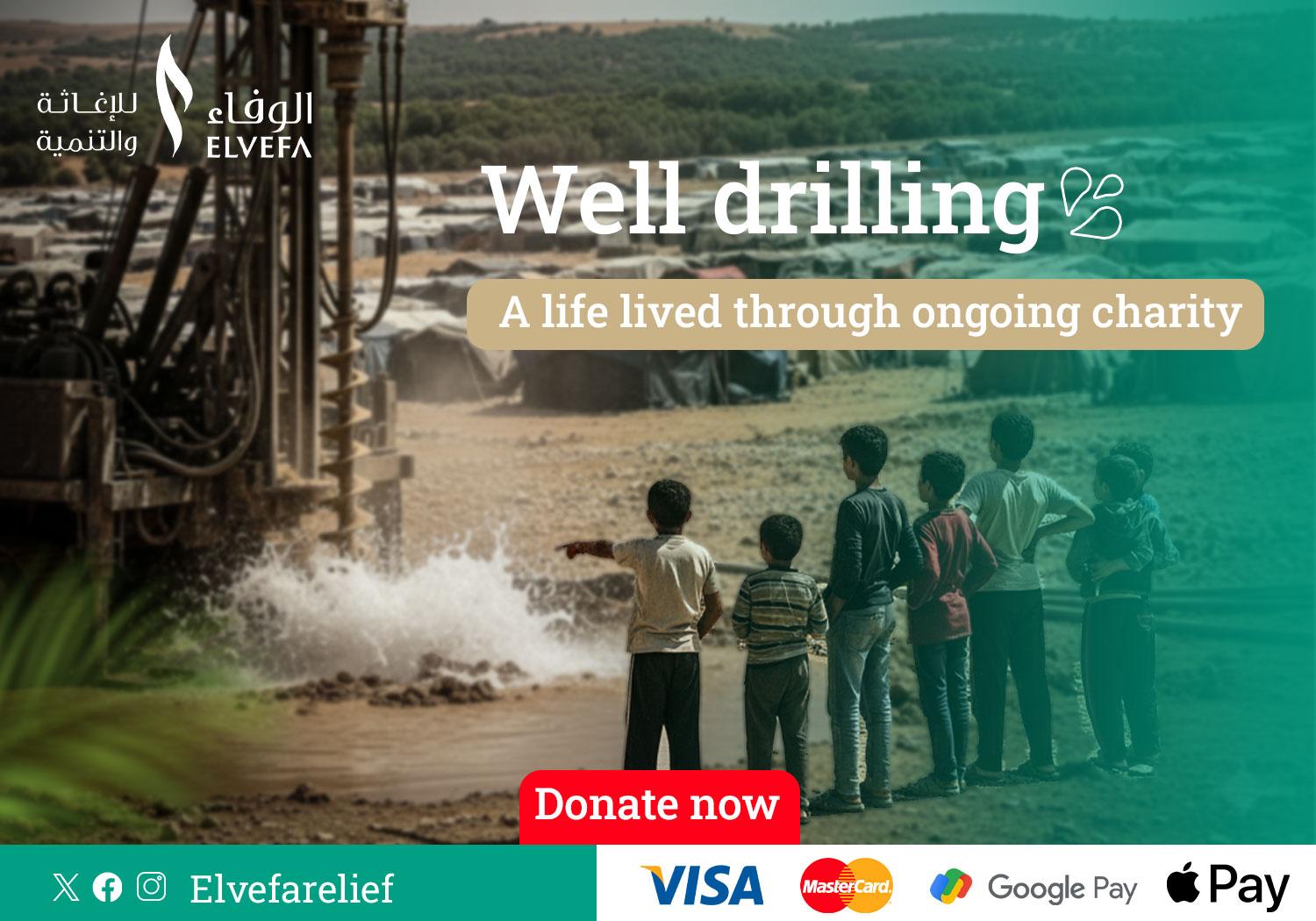 Well Digging Campaign – A Drop That Sustains a Lifetime